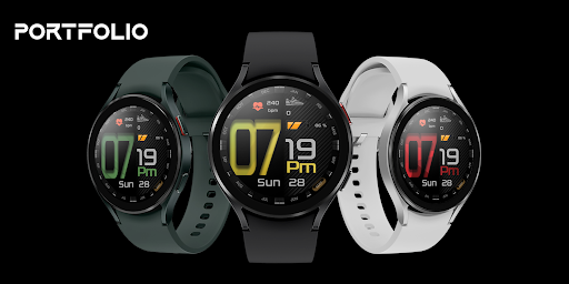 [SSP] Bold Hour Watch Face Screenshot