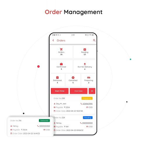 Vendor Eatmeals Screen 2