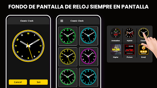 Siempre en exhibicion Reloj Apps en Google Play