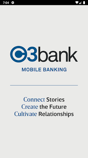 Android application C3bank screenshort
