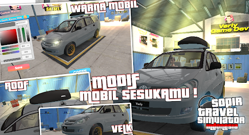 Android application Supir Travel Simulator Indo screenshort