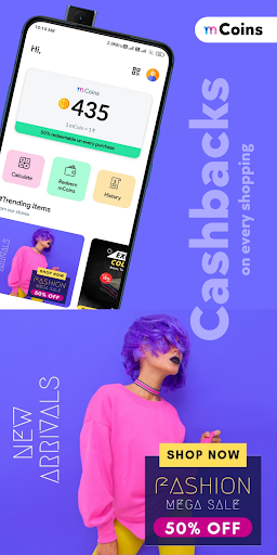 Android application mCoins - by Mool Chand screenshort