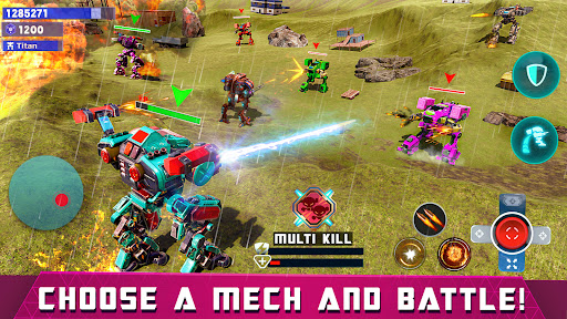 Mech Robot Wars - Multi Robot Screen 2