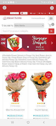 Flower Delivery Pasay city Screen 2