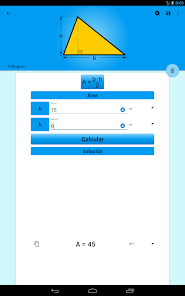 Screenshot 19 Fórmulas de Geometría android