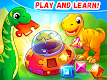 screenshot of Dinosaur games for kids age 2