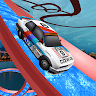 Sports Cars Water Slide - Water Slide Racing Games Game icon