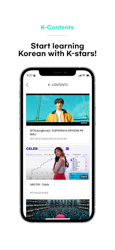 HEYSTARS(헤이스타즈) : Learn korean Screen 2