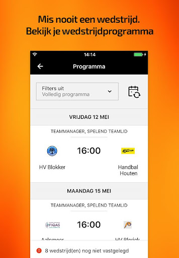 HandbalNL Screen 3
