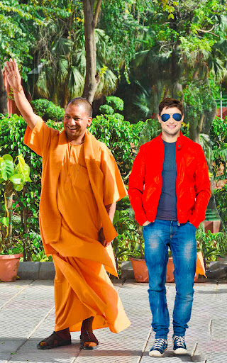 Yogi Adityanath photo editor