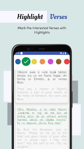 Romanian English Bible Screen 2