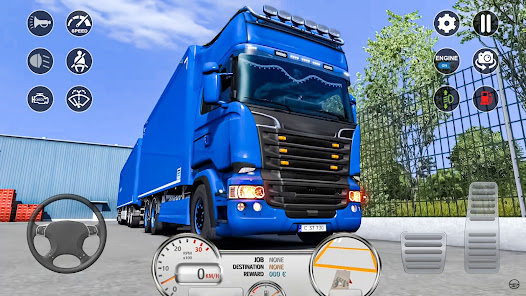 Euro Cargo Truck Simulator Pro apkpoly screenshots 2