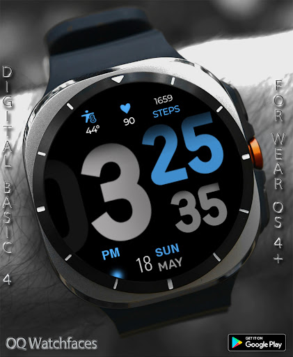 Digital Basic 4 Wear OS 5+ screenshot 17