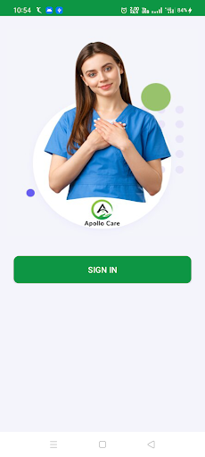 Android application Apollo Care screenshort