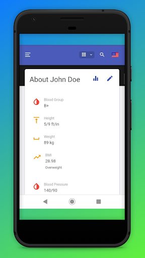 Android application Metta EWS screenshort