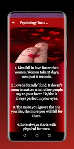 Psychology Facts About Love