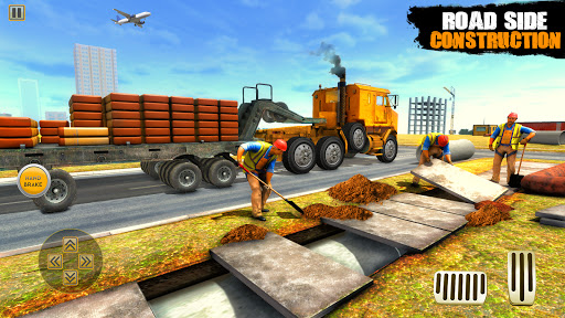 City Road Construction Simulator apktram screenshots 4