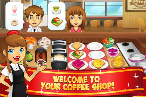 Download My Coffee Shop - Coffeehouse Management Game 1.0.48 screenshots 1