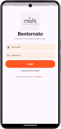 Android application MiaFit screenshort