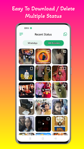 Android application Status Saver Pro screenshort