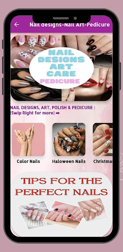 Android application Nail designs-Nail Art-Pedicure screenshort
