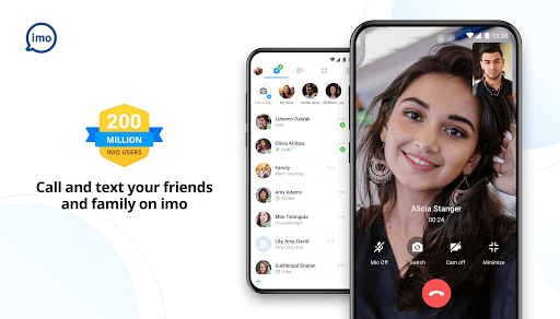 imo video calls and chat  screenshots 1