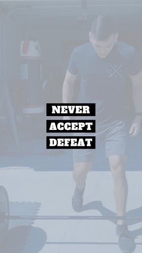 Android application Athletic Beings Training screenshort