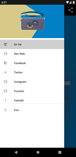 Android application Radio Roccella screenshort