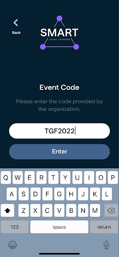 Securitas Smart Event Tracker Screen 2