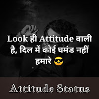 Attitude Status and Quotes Hindi