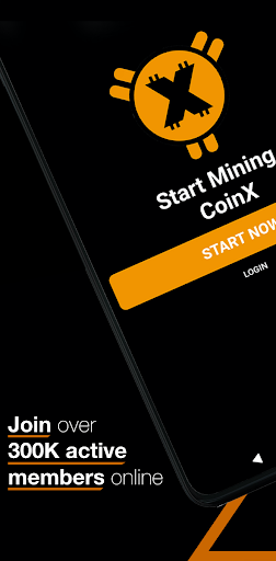 CoinX - Miner App Screen 2