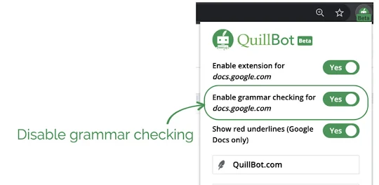 Quillbot Article Tool Tips