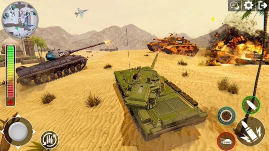 US Army Tanks Battle War Game