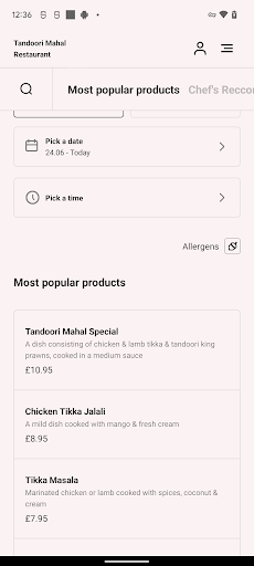 Tandoori Mahal Restaurant Screen 3