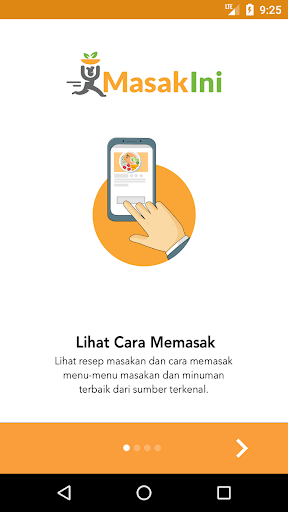 Android application MasakIni screenshort