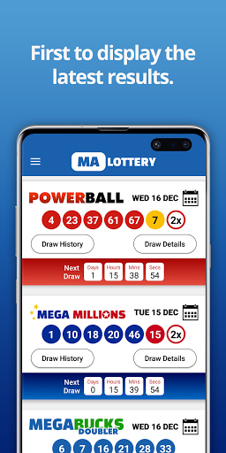 Massachusetts Lotto Numbers Screenshot 1 - AppWisp.com