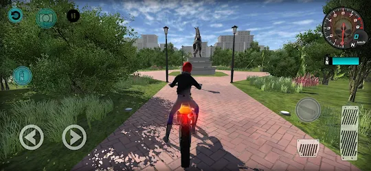 American Motorcycle Driver 3D