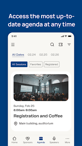 Android application PHLY Events screenshort