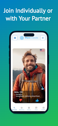Wyzr: Meet Friends 30s to 60s+ Screen 2