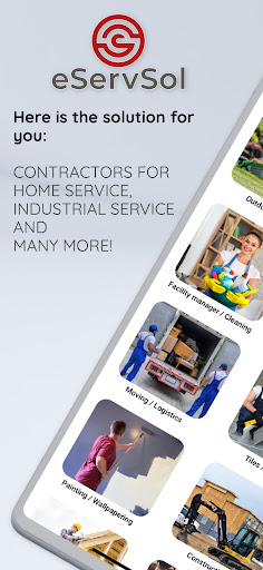 Android application Contractor Superstar eServSol screenshort