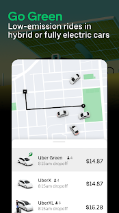 Uber - Request a ride Tangkapan layar