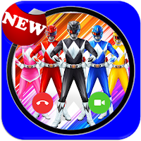 power rangers fake call  new fake chat and call