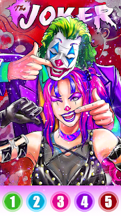Joker Coloring Games Offline