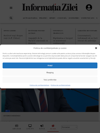 Stiri Informatia Zilei Screen 3