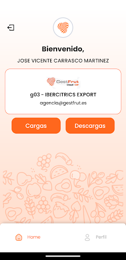 Android application GestFrut screenshort