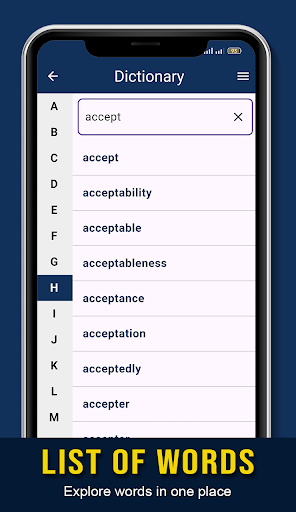 Urdu English Dictionary screenshot 2