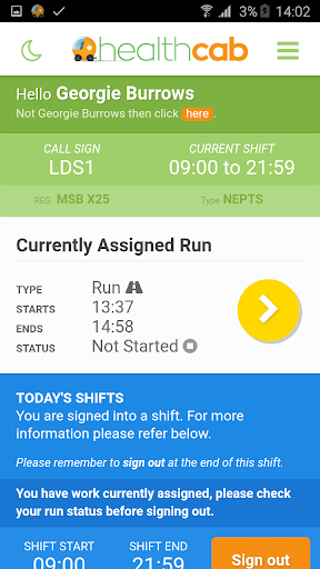 App screenshot
