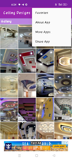 Ceiling Designs Gallery Screenshot 2 - AppWisp.com