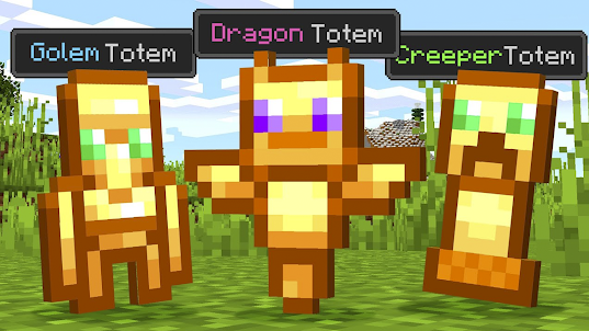 Custom Totems Mod Minecraft PE