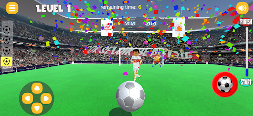 Android application Mini Football Game screenshort